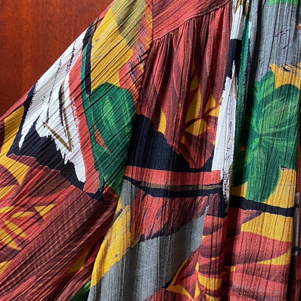 Fitting Image Multicolor Abstract women’s size 22W swing vintage duster - Picture 11 of 16